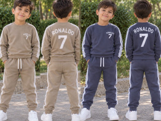 بلوز شلوار بچه گانه جنس مراکشی مدل رونالدو7 سبک و راحت و شیک